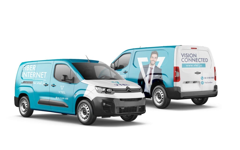 Delivery Van 02 Mockup 02